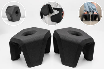 stuul Toilettenhocker - Classic Edition | Der WC Hocker - Made in Germany