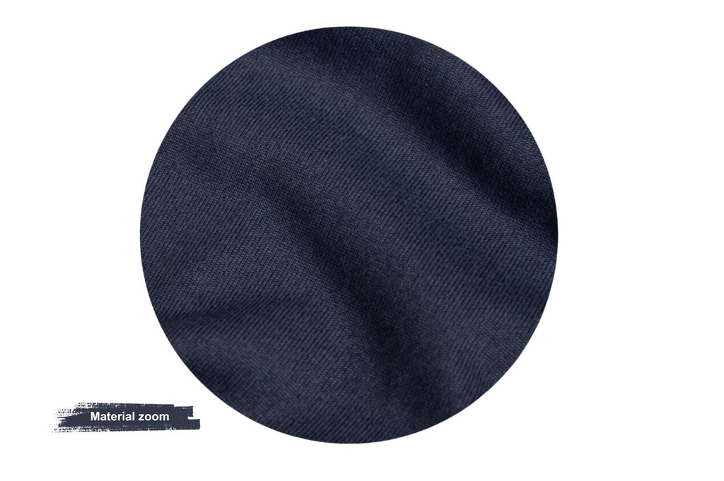 Fan T-Shirt stuul Toilettenhocker Ansicht Detail Stoff