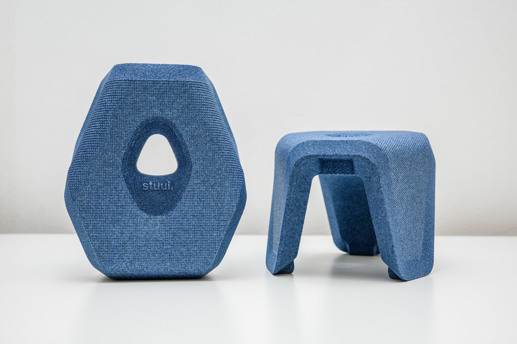 Stuul Toilettenhocker in der Variante Indigo WC-Hocker Klohocker toilet stool