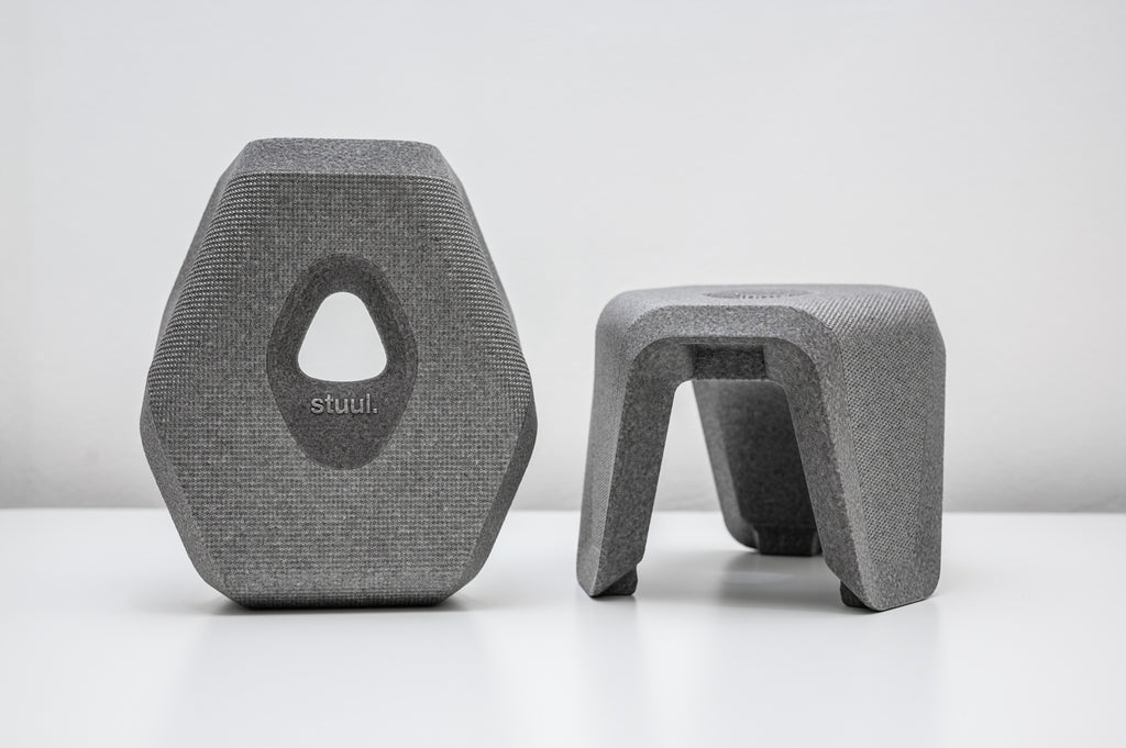 Stuul Toilettenhocker in der Variante Basalt WC-Hocker Klohocker toilet stool