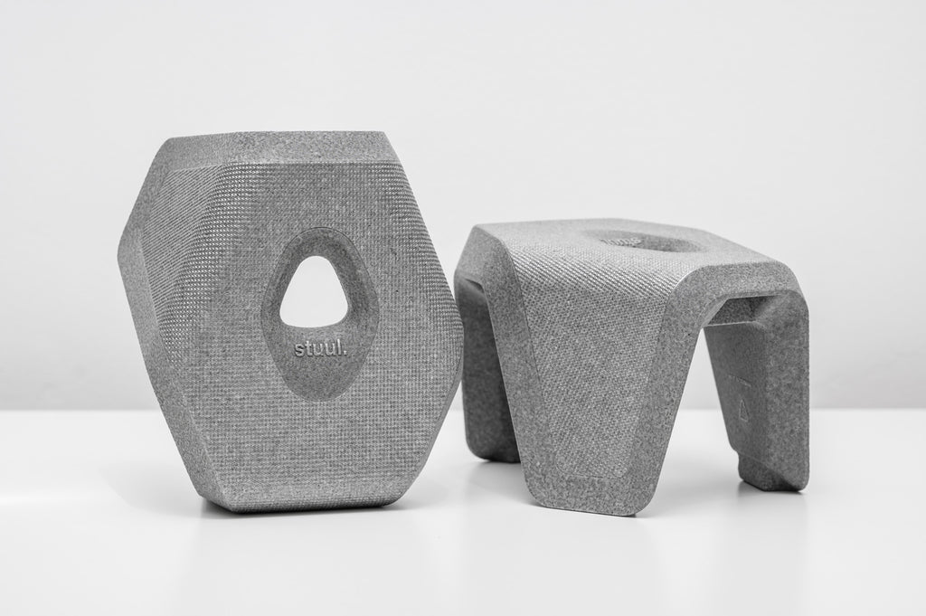 Stuul Toilettenhocker in der Variante Basalt WC-Hocker Klohocker toilet stool