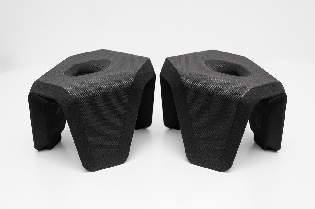 Stuul Toilettenhocker in der Variante Charcoal WC-Hocker Klohocker toilet stool