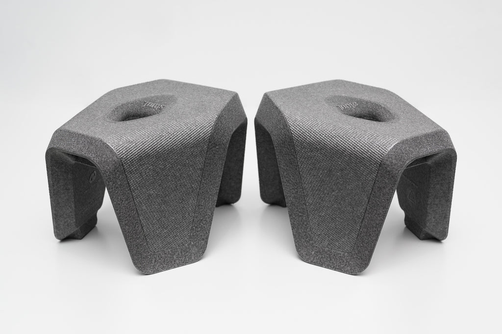 Stuul Toilettenhocker in der Variante Basalt WC-Hocker Klohocker toilet stool